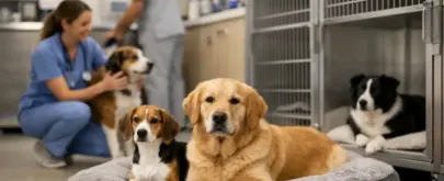 24 Hour Veterinary Support Dog Boarding Care